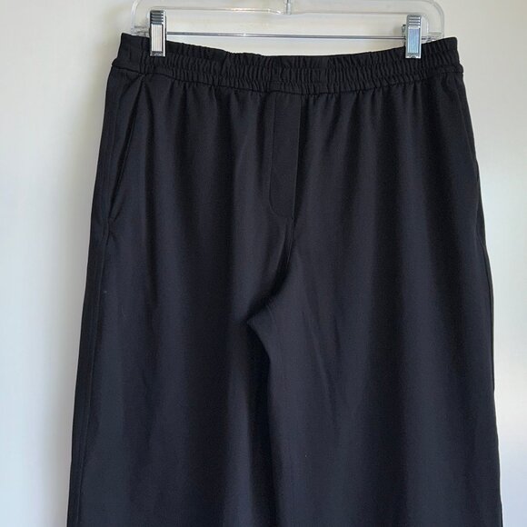 LULULEMON Luxtreme Mid Rise Straight Leg Black Trouser Pants Women's Medium ~EUC - Picture 6 of 16